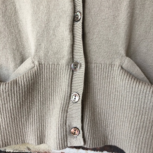 Ann Taylor Color Block Cardigan - Picture 3 of 5